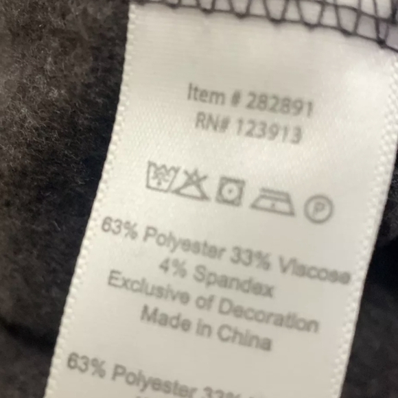 Jachs New York Soft Touch Charcoal Joggers Size XL NWT MSRP $99 - Picture 6 of 8